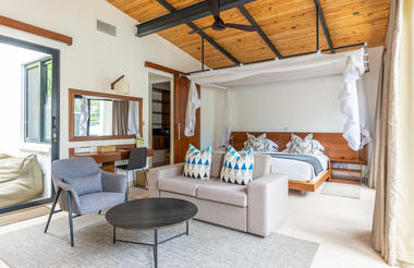 Luxury Pool Villa Living area