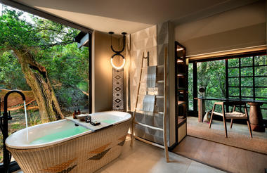 Phinda Forest Lodge Suite bathroom