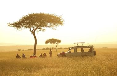 Sundowners in The Bush