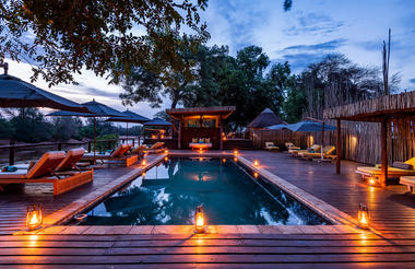 Pafuri's pool area