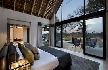 Ivory Lodge Villa bedroom view