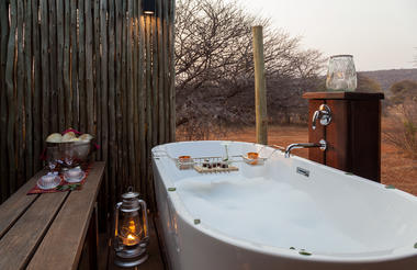 An African bathing experience