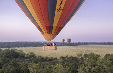 Balloon safari
