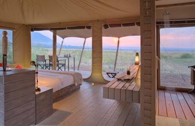 Superior View Tents at Kichwa Tembo Tented Camp