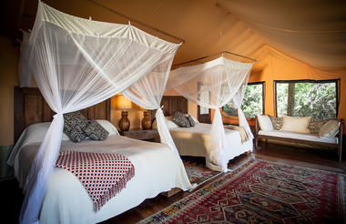Semliki bedroom