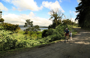 Biking Arenal Lake