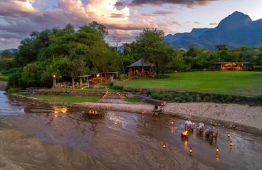 View of main lodge