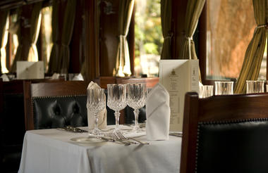 Royal Livingstone Express Train - Dinning Car