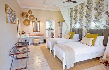 Jungle- themed bedroom