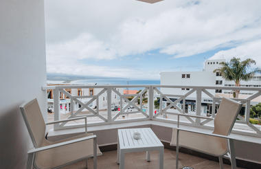 Deluxe room balcony