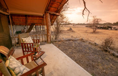 The Hide Deluxe Tent View