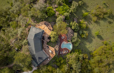 Hemingways Olseki aerial view