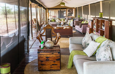 Lounge area