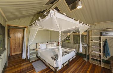 Meru tent interior