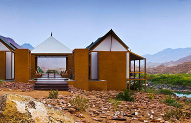Okahirongo River Camp exterior view