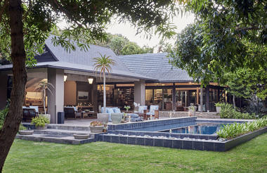 Prana Pool and Resturant area