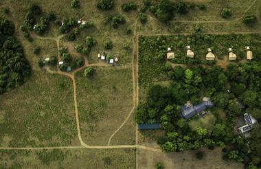 Hluhluwe Bush Camp Property Drone Picture