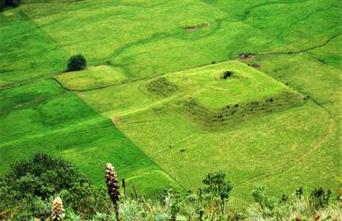 Caranqui Pyramids at Zuleta Valley