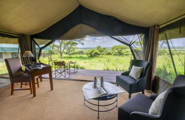 View from your tent