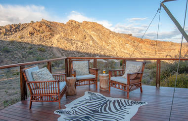 Dwyka Tented Lodge at Sanbona Wildlife Reserve