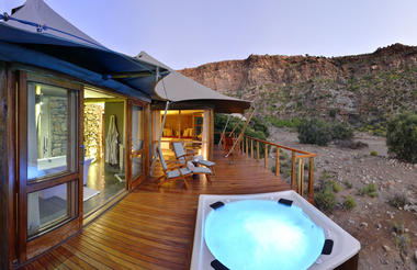 Dwyka Tented Lodge at Sanbona Wildlife Reserve