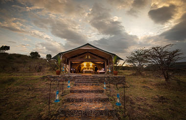 Your tent awaits