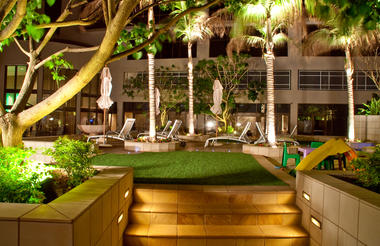 Outdoor Pool deck