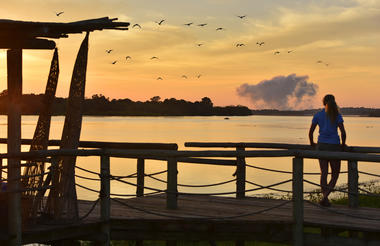 Victoria Falls River Lodge -"The Smoke that Thunders"