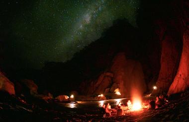 Evenings around the campfire