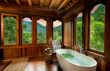&Beyond Punakha River Lodge Tented Suite Bath