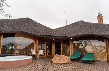Mountain Lodge deck