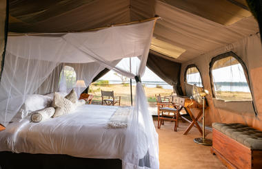 Cozy beds and breezy tents
