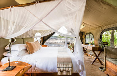 Safari Tents interior