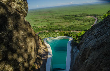 Plunge Pool at Mara Siria