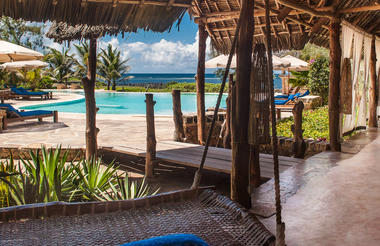 Poolside Serenity with Ocean View