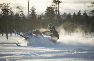 Schneemobiltour