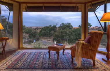 Living Room - Olare Mara Kempinski Masai Mara