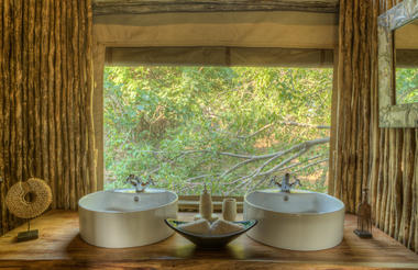Standard Tent Bathroom