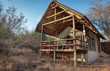 Luxury en suite safari tent