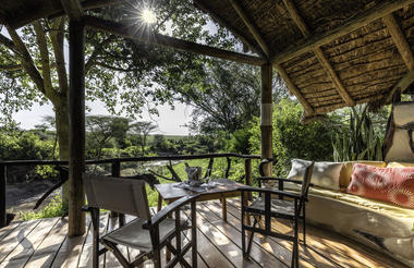 Tent terrace