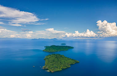View over the Maleri Islands
