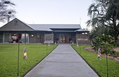 Lodge entrance