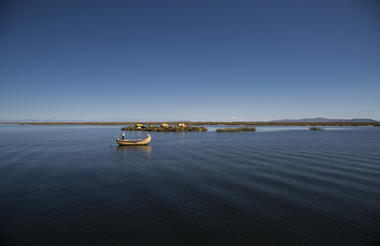 Island of the lake