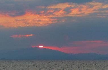Sunset, Gulf of Nicoya, Costa Rica