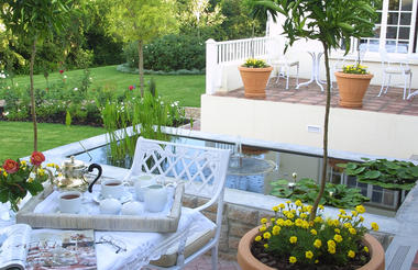 Patio outside Dining Room