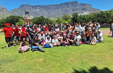 Footprints of Cape Town