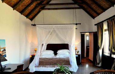 Luxury Lodges with lounge and bedroom area + en suite Bathroom