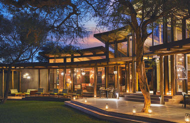Safari Lodge evening