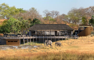 3D render Puku Ridge - main area from outside