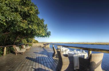 The expansive Chobe Deck